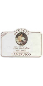 Lambrusco Amabile Bruscus San Valentino Red 2018